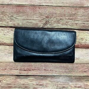 Coach Black Leather Wallet